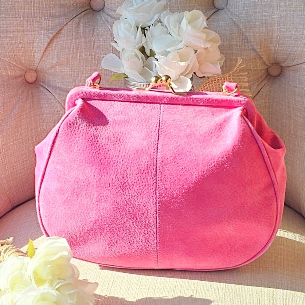 Vintage Kisslock Framed Bag Purse Bundle ( x 3 ) Pink / Purple - Picture 3 of 16